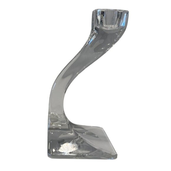 Josef Riedel Vintage Crystal 6" Duetto Candle Holders Set of 2  Austria EUC - Picture 2 of 4